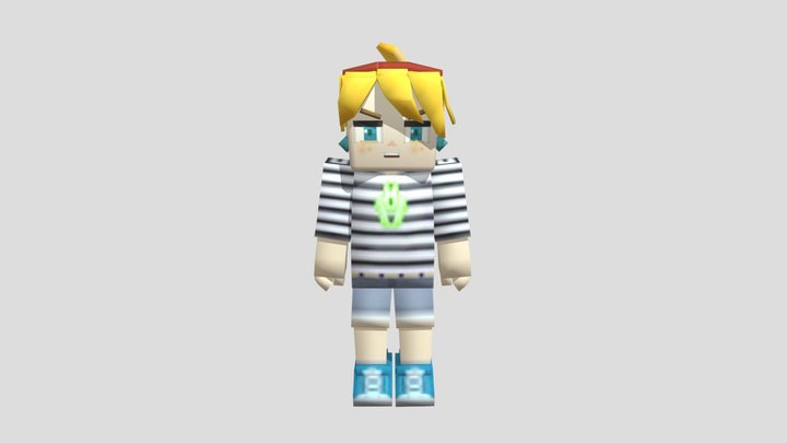 Blockman Go - Benny & Benson HD 3D Model