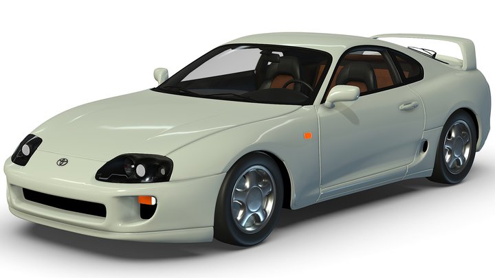 Toyota Supra MK4 | supra 1997 | Free Download 3D Model