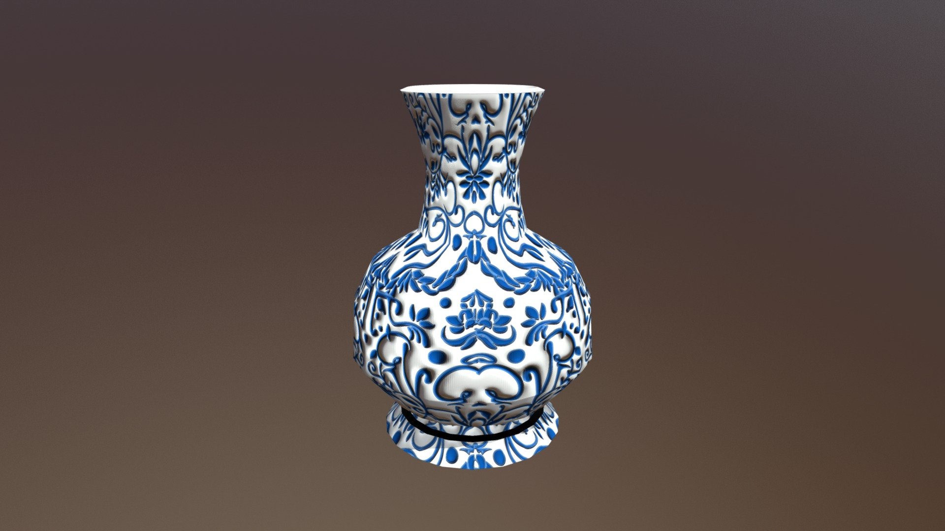 Chinese pottery vase