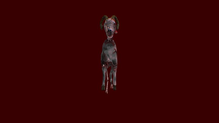Zombie Ram 3D Model