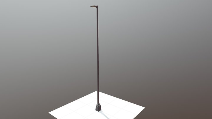 Light Pole 3D Model