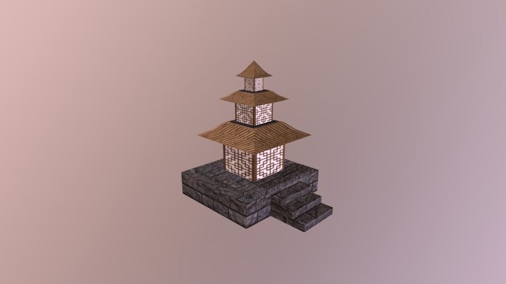 chinese / japanese house 3D Model