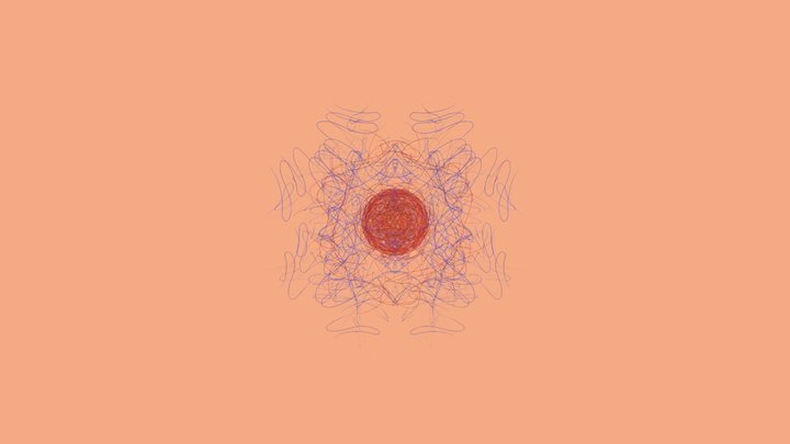 boule de feu 3D Model