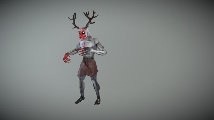 Wendigo 3D Model