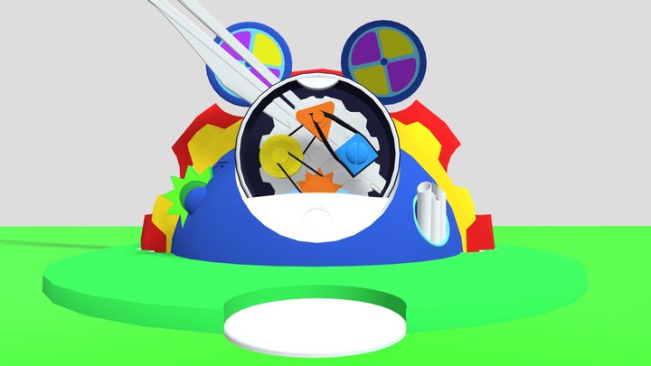 The Mousekedoer Goes Crazy Model 3D Model