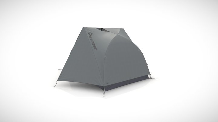 Sea to Summit Telos TR2 Grey Ultralight Tent 3D Model