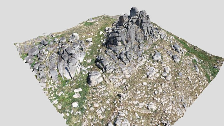 Fraga da Pena - Estrela UNESCO Global Geopark 3D Model