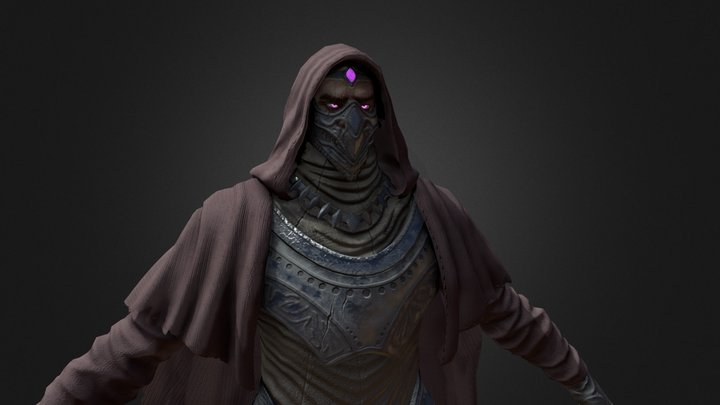 Darkmage 3D Model