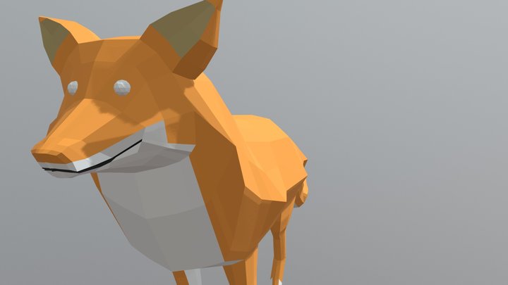 Fox - Blender 3D Model