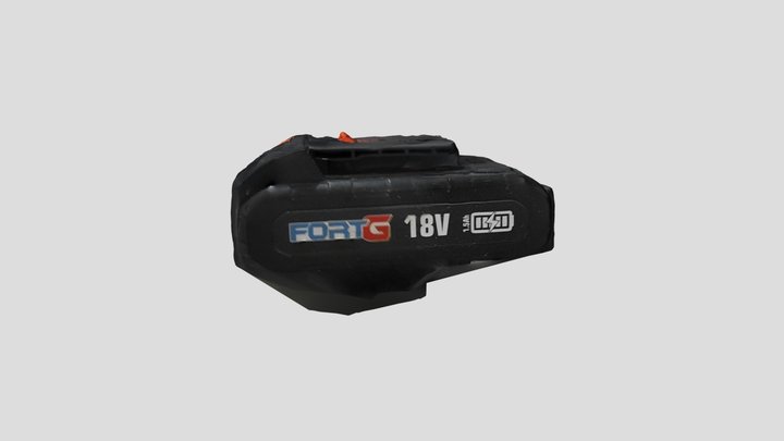 Bateria FortG 18v 3D Model