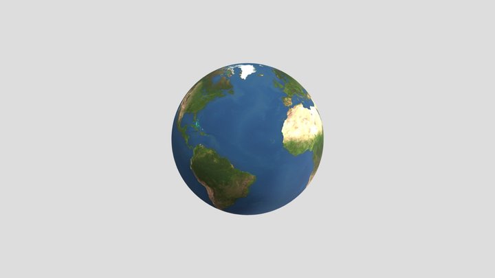 Planeta terra 3D Model