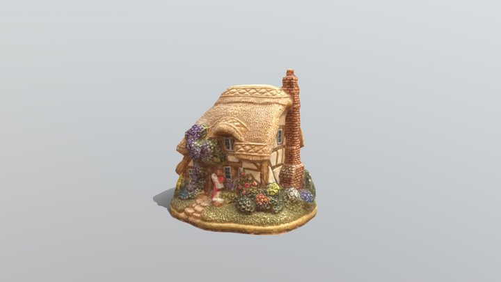 Idyllic cottage - 3d Scan 3D Model