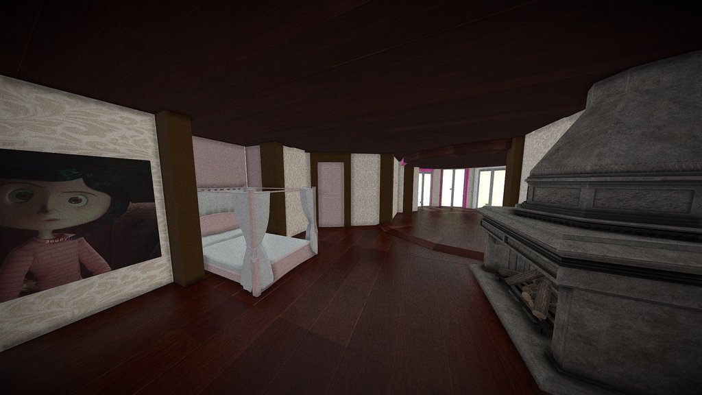 Coralines Bedroom Normal World