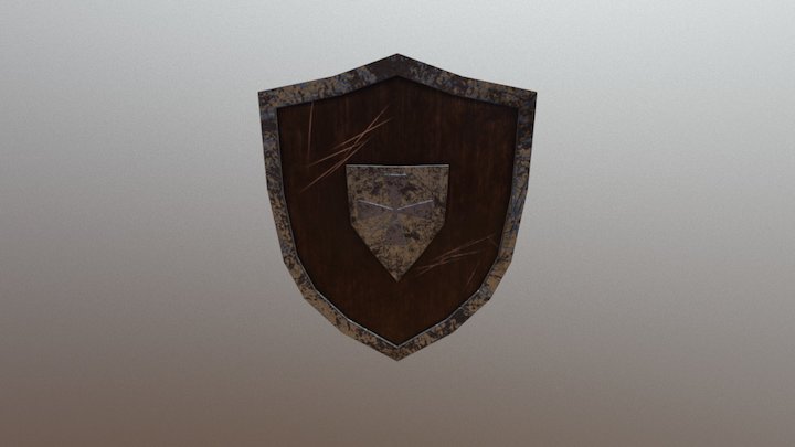 medieval shield 3D Model