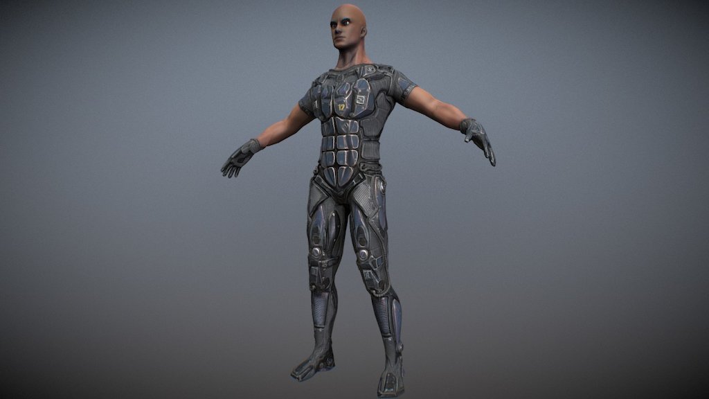 Character Design (Men) - 3D model by mrsanya333 [18eb05a] - Sketchfab