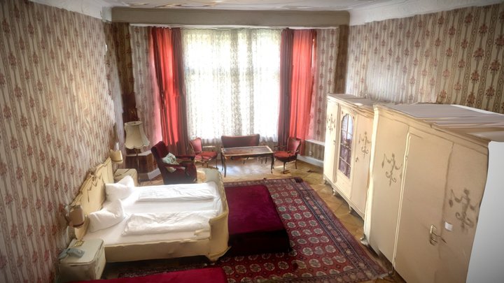Pension Funk - Hotel Room "Kaiserzimmer" 3D Model