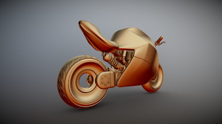 Concept Bike 3D Model