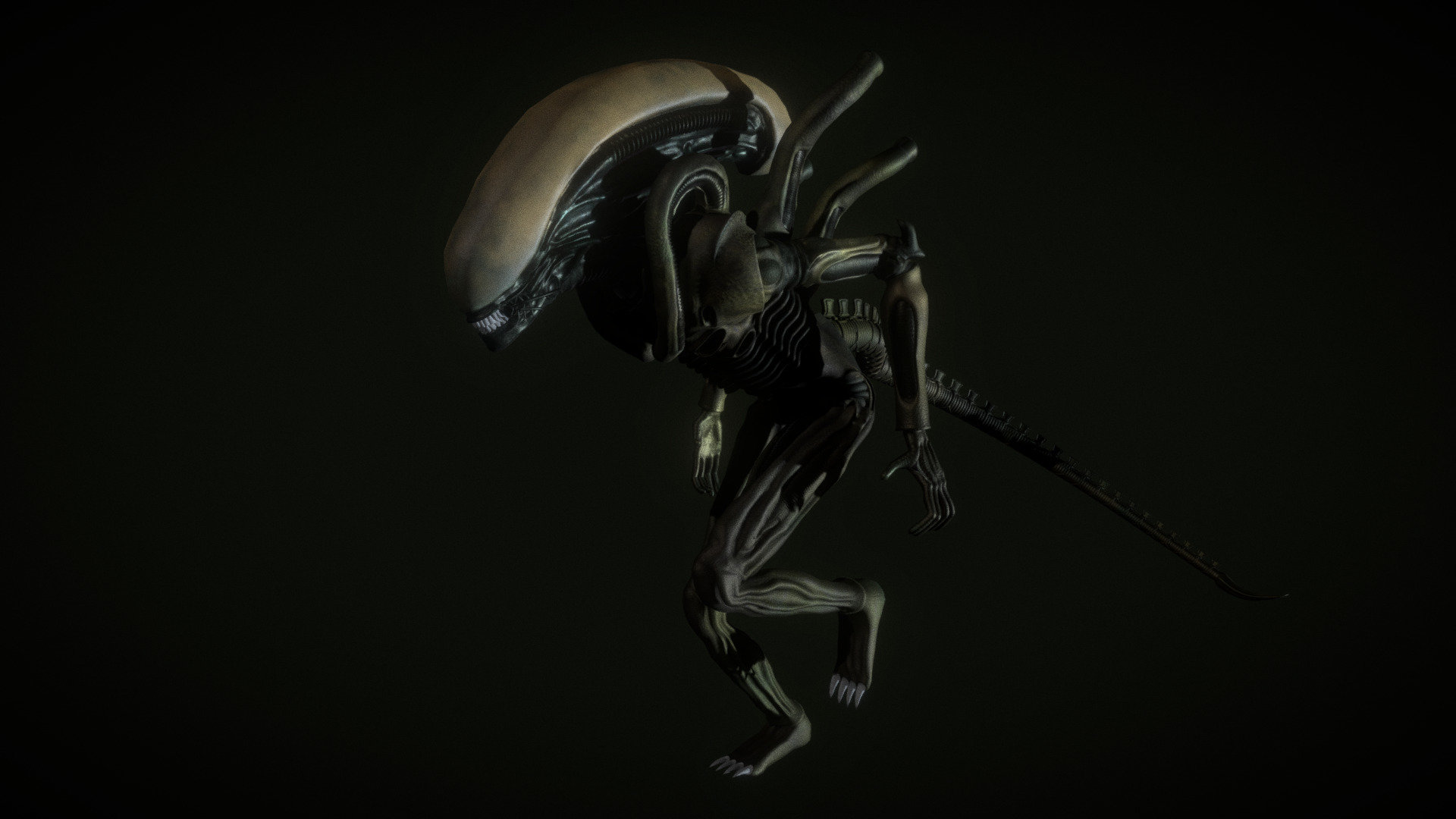 Alien Isolation модель чужого