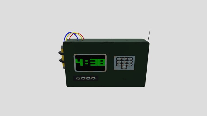 Time Bomb 3D Model