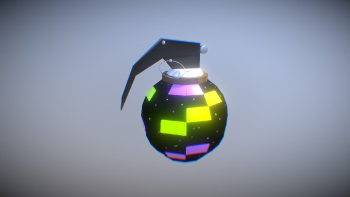 Boogie Bomb (Fortnite weapon item) 3D Model