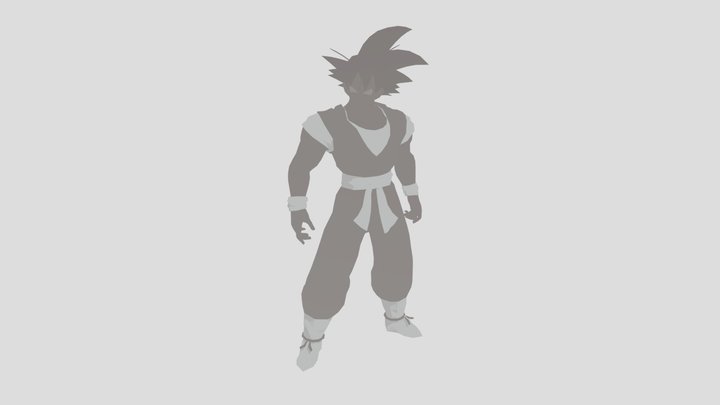 Goku 3D Model