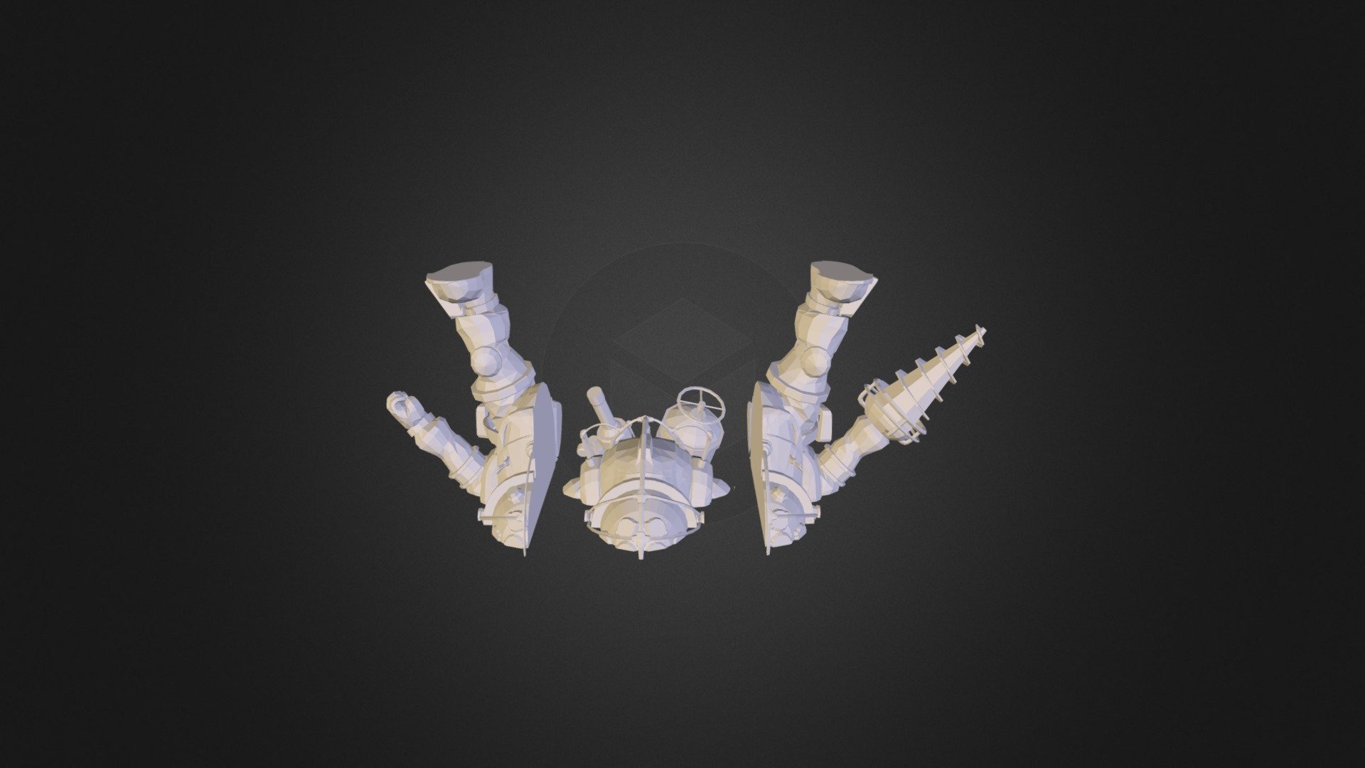 BigDaddy - 3D model by 3dindustries [18ee4a4] - Sketchfab
