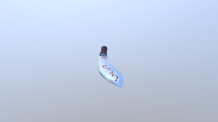 Bloodletting Kukri 3D Model