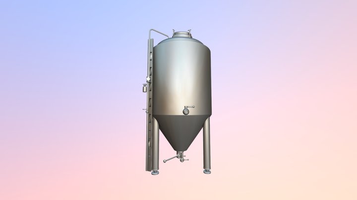 Piv UNI-tank 3D Model