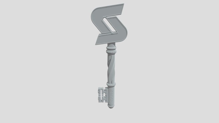 S shaped smooth and clean 3D Model