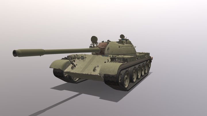 T 55 SP01 – Modello 3D gratuito STL