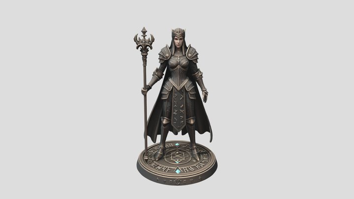 Queen 2 – Kostenloses 3D-Modell STL