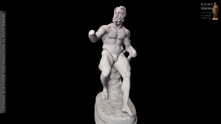 3D rendering of Heracles Epitrapezios