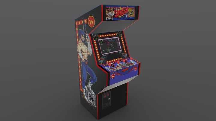 Smash Tv #ArcadeGameChallenge – Kostenloses 3D-Modell STL
