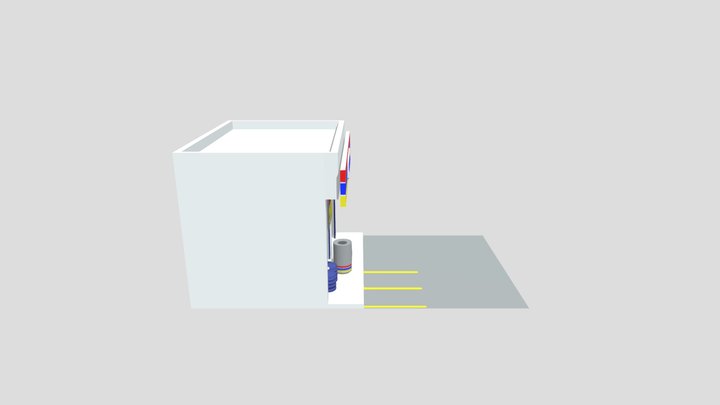 Indomart 3D Model