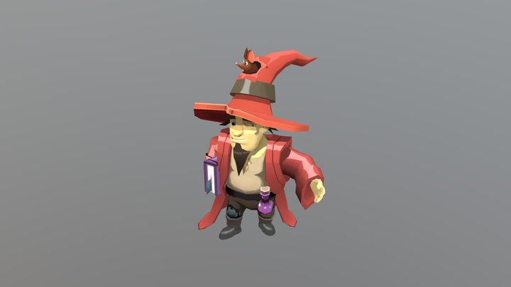 Dwarf magician 3D Model