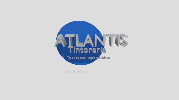 Atlantis 3D Model