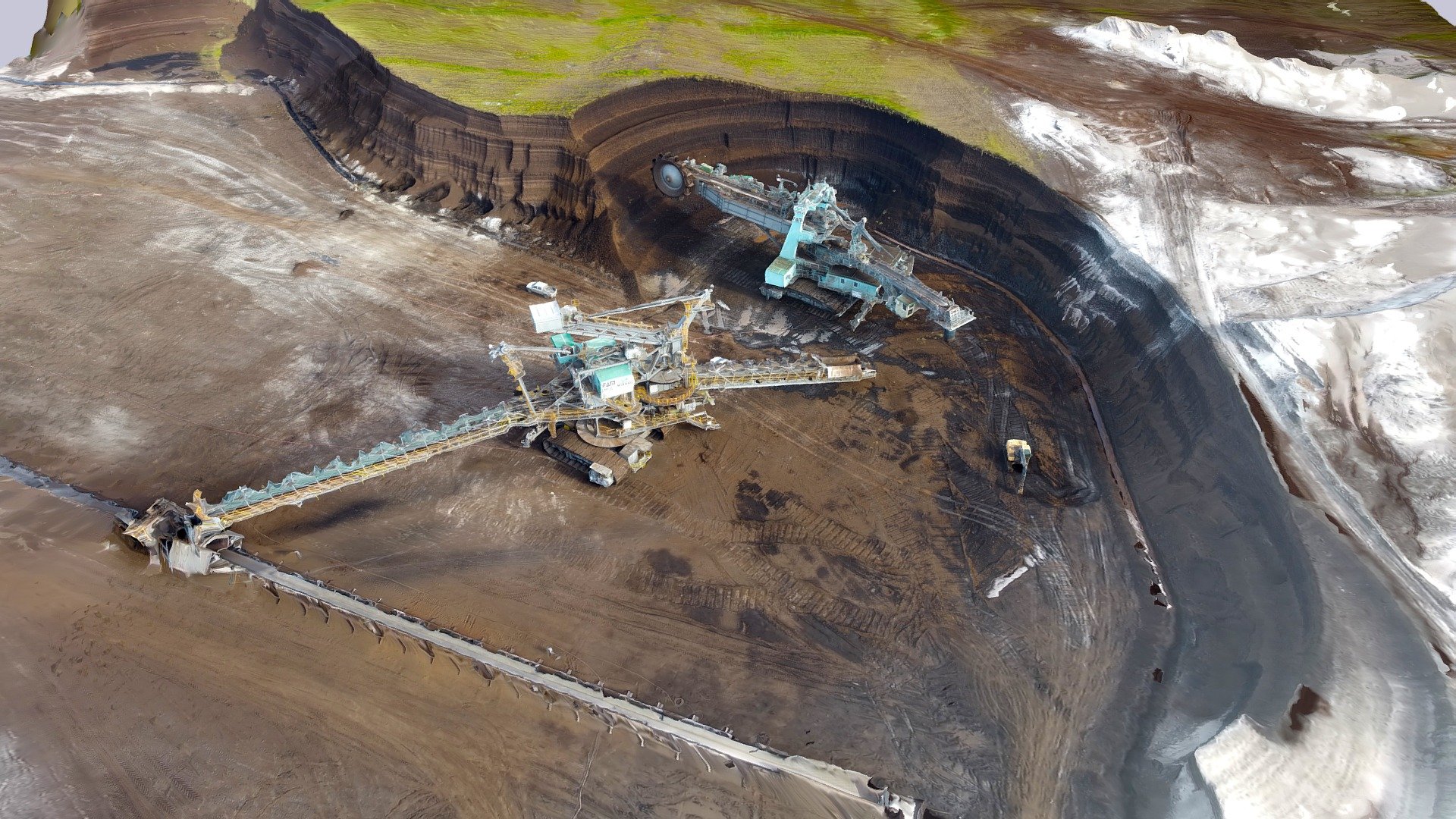 Massive Industrial Mining Scene - Download Free 3D model by Dok11 ...
