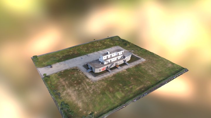 內政部消防訓練中心-T13船 3D Model