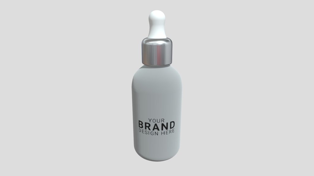 Cosmetic Serum Bottle