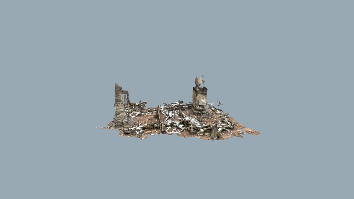 Abandoned homestead 3D Model