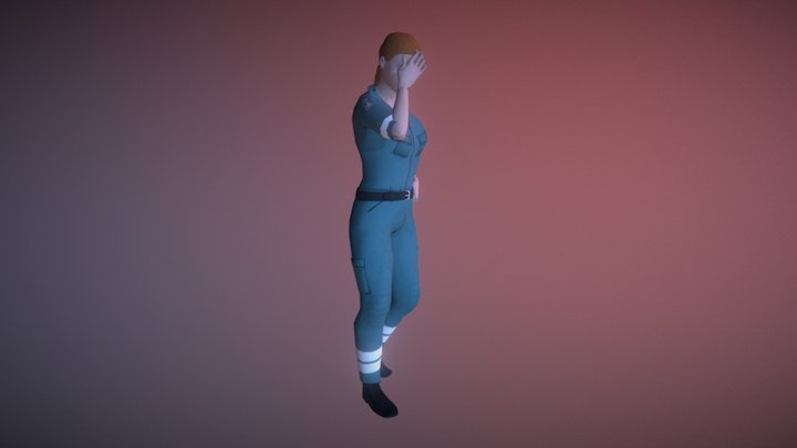 ^ (HI-RES) Paramedic Uniform (Female version) 3D Model