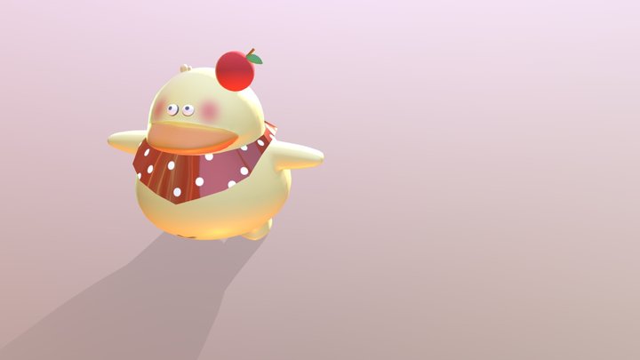 果鴨 3D Model