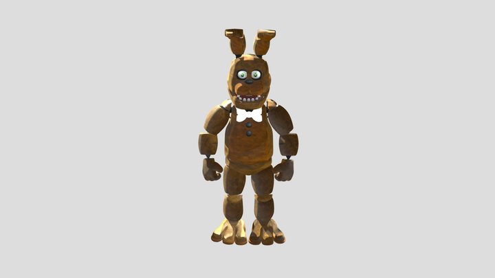 Fnaf 1 Springbonnie by donnie 3D Model
