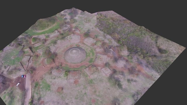 Los Guachimontones, Jalisco 3D Model