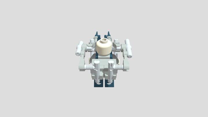 Mega-Gun 3D Model