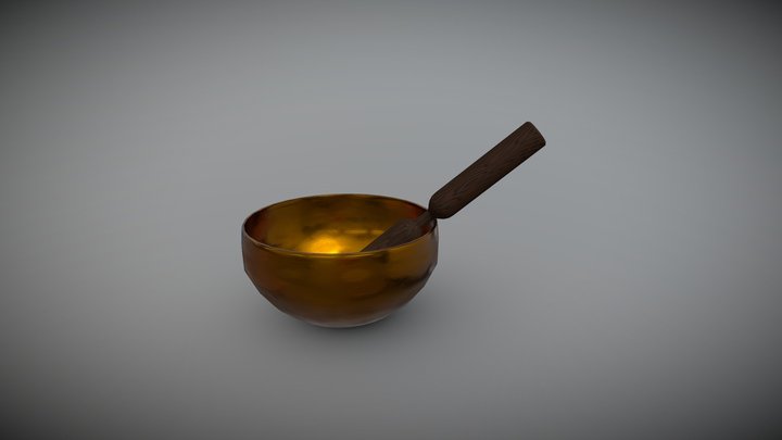 Tibetan Bowl 3D Model