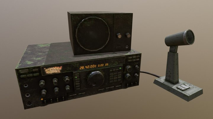 Ops Radio Set | The Lost World 3D Model
