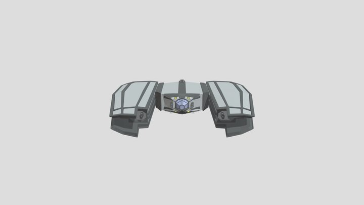 косм корабль 3D Model