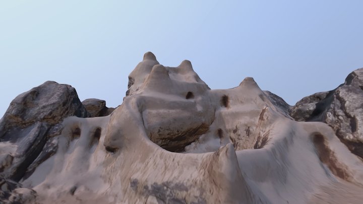 Joe's Sandcastle 3D Model