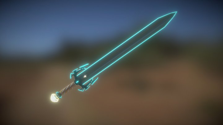 Holy Sword 3D Model